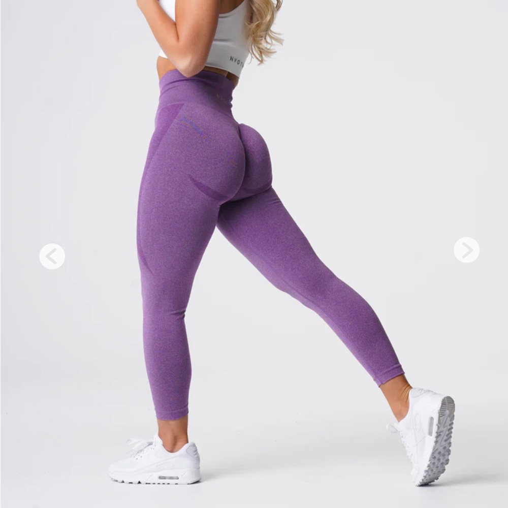 NVGTN Violet Contour Seamless Leggings